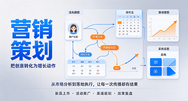 精河县营销策划